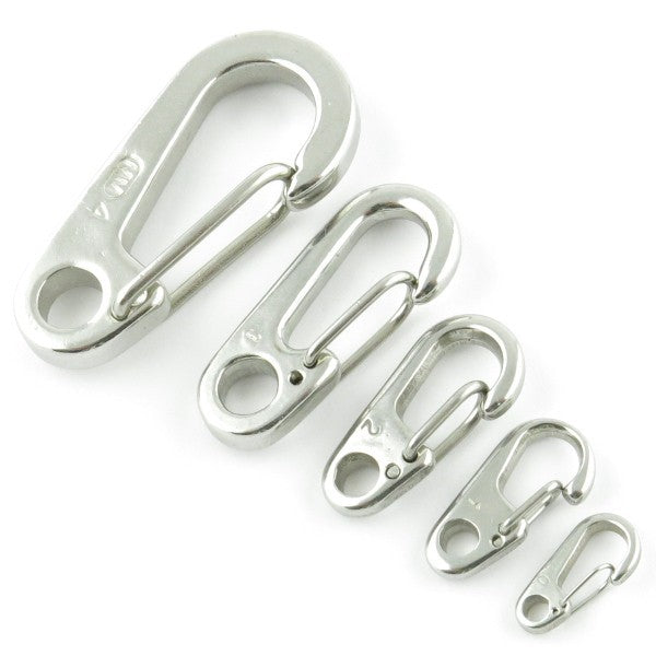 Mousqueton Clip en inox