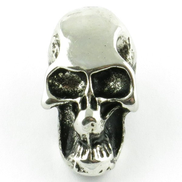 Tête de mort silver trou latéral