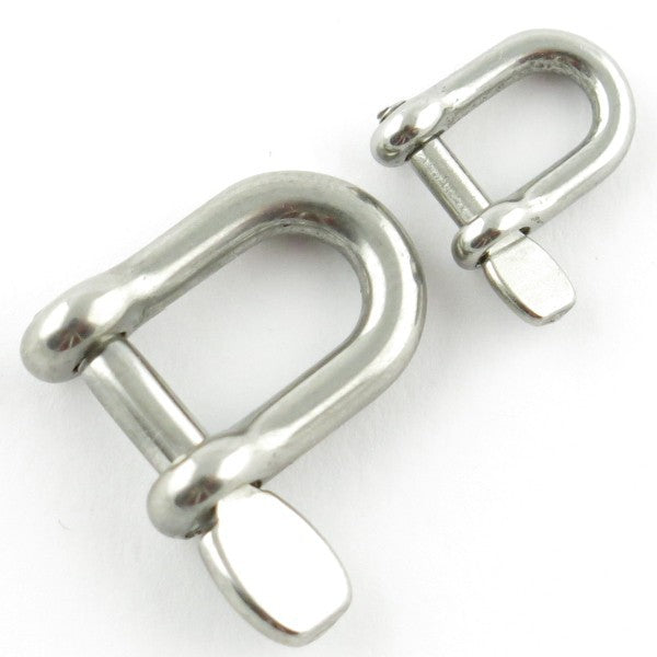 Mini manille droite en inox