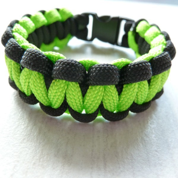 Tressage Cobra Green Neon / Black