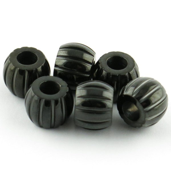 Perle spartan modèle 'X110' Black inox