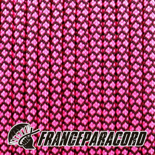 Paracord 550 - Pink Neon Diamonds