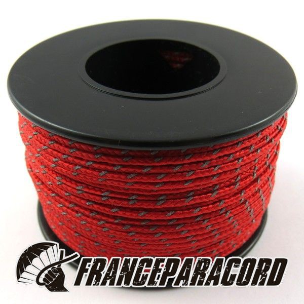 Paracord Micro - Reflective Red