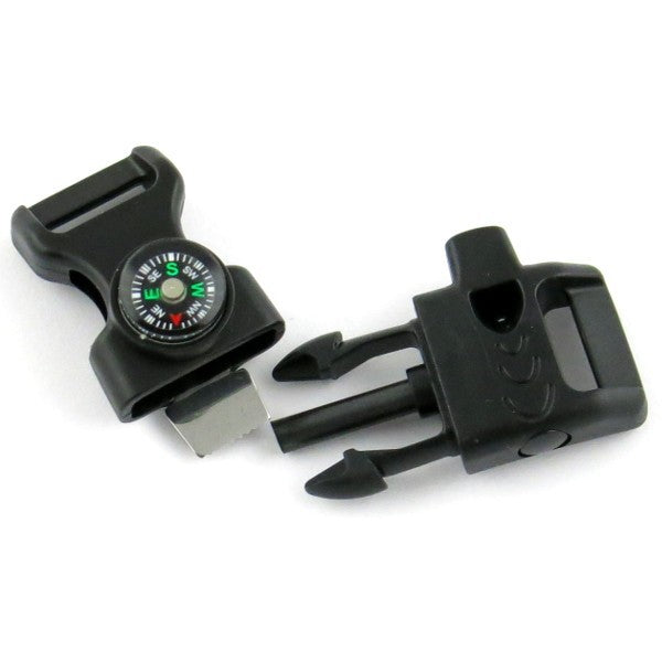 Boucle rapide sifflet boussole & fire starter