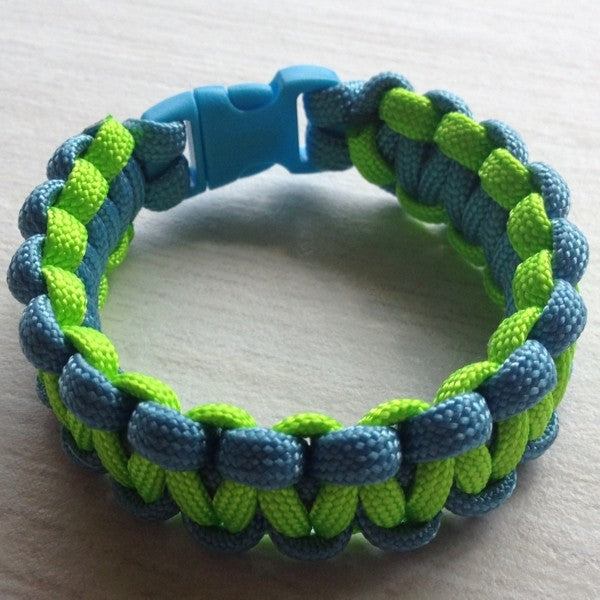 Boucle rapide 15mm bleu clair sur bracelet Cobra