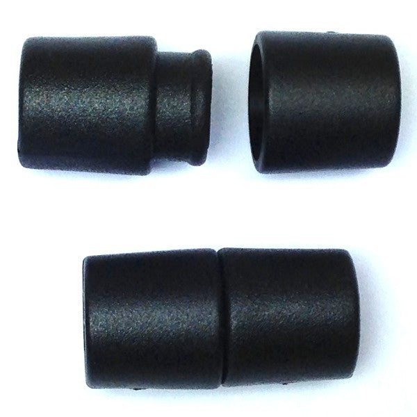 Fermoir collier bracelet noir