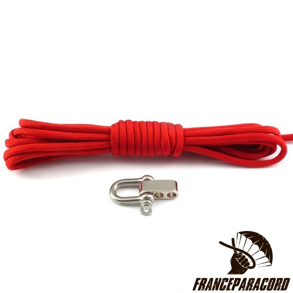 Kit bracelet de survie Cobra avec manille réglable