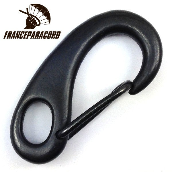 Mousqueton de sécurité bruni