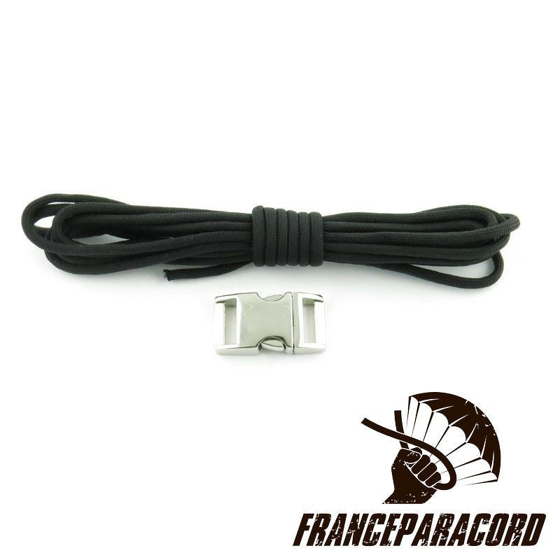 Kit de survie KingCobra avec boucle rapide 15 ou 21mm Métal