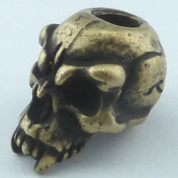 Tête de mort Fang Roman Brass