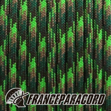 Paracord 550 - Neon Green Flame