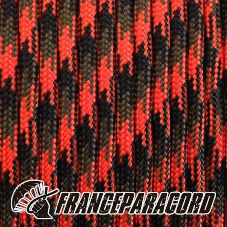 Paracord 550 - Orange Blaze Camo