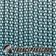 Paracord 550 - Turquoise Neon Diamonds
