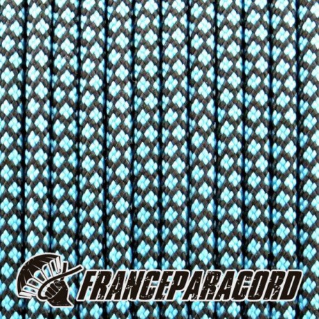 Paracord 550 - Turquoise Neon Diamonds