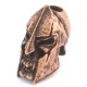 Spartan Skull Bead Roman Copper Oxidized