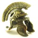 Mirmillon Helmet Solid Bronze