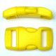 Curved Side Release Buckle 15mm Yellow