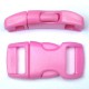 Curved Side Release Buckle 15mm Pink