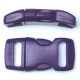 Curved Side Release Buckle 15mm Purple