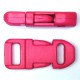 Straight Side Release Buckle 15mm Pink