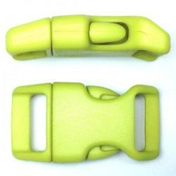 Curved Side Release Buckle 23mm Pistachio