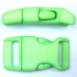 Curved Side Release Buckle 23mm Light Green
