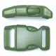 Curved Side Release Buckle 23mm Military Green
