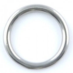 Stainless steel ring welded & polished