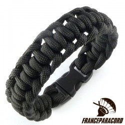 Half Hitch Paracord Bracelet with Side Release Buckle