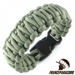 King Cobra Paracord Bracelet with Side Release Buckle