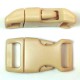 Curved Side Release Buckle 23mm Beige