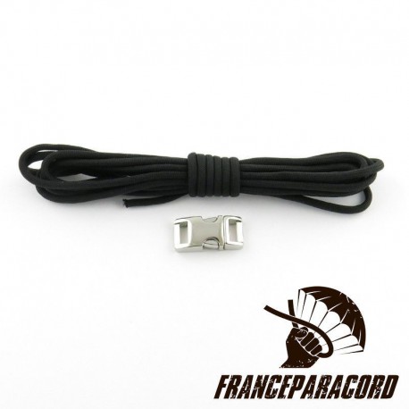 Bracelet paracord Cobra uni avec boucle rapide - FranceParacord